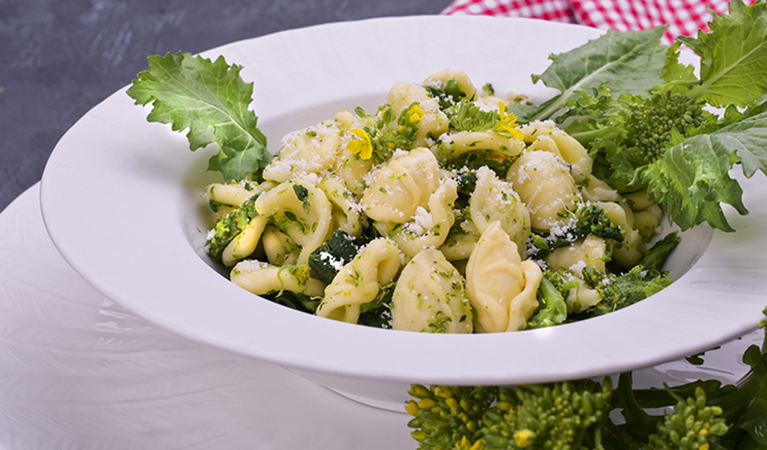 Pasta con cime di rapa